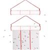 Xdyyjrasa Rotolo di carta appiccicosa per mosche, 2 pezzi, orizzontale o verticale - Rotolo di trappola per mosche sospesa per giardini, stalle, serre, interni ed esterni, 13, 12 piedi