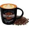 Nostalgic-Art Tazza da caffè retrò, 330 ml, Harley-Davidson - Genuine Logo - Idee regalo per biker, Official License Product (OLP), tazza in ceramica, design vintage