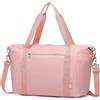 Kono Borsone da Viaggio Sottosedile 46x30x20 cm, Bagaglio a Mano Cabina con Tasca Bagnato/Asciutto, Borsa Weekend per Uomini e Donne, Borsa Sportiva e da Lavoro Impermeabile
