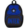 Seven Zaino Small Inter, Blu, 14 L, Zainetto monoscomparto, Tasca frontale, Tasca laterale portaborraccia, Scuola, Asilo, Tempo libero, Bambini, Ragazzi e adulti, Calcio, Prodotto ufficiale