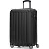 HAUPTSTADTKOFFER - Spree - Valigia Trolley rigido ABS TSA 4 ruote, 65 cm, 74 litres, Nero