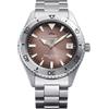 Orient Sports Mako 40mm - Orologio Da Polso Da Uomo Automatico E A Carica Manuale Meccanico Sportivo Bracciale E Cassa In Acciaio Inox Quadrante Marrone - RA-AC0Q17Y