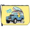Saint Barth Mc2 Donna Pochette ALIN001-Cpt Surfing Life Gomma Giallo Taglia Unica