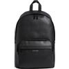 Calvin Klein Uomo Zaino Must Round con Logo, Nero (Black), Taglia Unica
