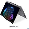LENOVO THINKPAD X1 2-IN-1 GEN 11 AURA EDITION Copilot + PC 14 OLED 2.8K TOUCH SCREEN INTEL CORE ULTRA 7 355 RAM 32GB-SSD 1TB NVMe-INTEL GRAPHICS-WI-FI 7-WIN 11 PROF GRIGIO (21V90013IX)
