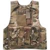 Hperu Gilet mimetico 600D Gilet da paintball traspirante regolabile impermeabile Portapiatti multifunzionale per softair per giochi di ruolo per bambini Gioco all'aperto - Esercito