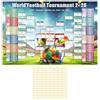MmmLucipor Poster Calendario Mondiale 2026, Mondiali 2026 Calendario(95 x 75 cm/150cm x 100cm) Poster Con il Calendario Dei Mondiali di Calcio 2026, Calendario Della Coppa Del Mondo 2026 (95cm*75cm)