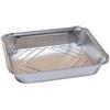 CUKI COFRESCO SRL Vaschette alluminio 8 porz. 50pz r98lc+c cuki - carta&plastica