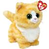 TY Beanie Babies - Beanie Boos, Melanie la Gattina con Occhi Verdi Grandi e Glitter, il Peluche con gli Occhi Grandi Scintillanti - 15 Cm - T37410