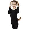 Bristol Novelty Ds155 Set da Cane, Confezione da 1, con Orecchie e Coda, per Bambini, Unisex, Marrone, Taglia Unica Halloween