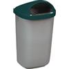 Rossignol Xerios cestino a parete 50L in polipropilene, colore:grigio/verde