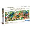 Clementoni puzzle HQ Panorama - Animali selvatici 1000 pezzi