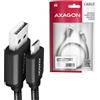 AXAGON Axagon BUMM-AM15AB Cavo USB USB 2.0 1,5 m Micro-USB B USB A Nero