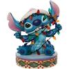 enesco Figura di punto Disney con luci di Natale collezione Tradizioni