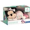 Clementoni Disney - Baby Minnie - Peluche figura addormentata Minnie