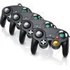CSL 4x controller Nintendo, gamepad per Nintendo GameCube / Wii effetti di vibrazione / ergonomico