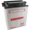 Tashima Batteria al piombo Tashima rinforzata 12V, 14Ah. L: 134, L: 89, A: 166 mm, + destra Per motociclette. (Fornita con acido separato). - Batteria