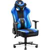 Diablo Sedia da Gaming in Tessuto X-Player 2.0 - Gaming Chair Ergonomica con Braccioli 3D - Cuscino Cervicale/Lombare Funzione Dondolo - Sedia per PC, Poltrona Gaming, Sedia Ufficio 160 kg - King (XL)