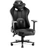 DIABLO Sedia da Gaming in Tessuto X-Player 2.0 - Gaming Chair Ergonomica Braccioli 3D - Cuscino Cervicale/Lombare Funzione Dondolo - Sedia per PC, Poltrona Gaming, Sedia Ufficio 150 kg - Normal (L)