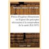 Édouard Monnere Précis d'Hygiène Élémentaire Ou Exposé Des Préceptes (Tascabile)
