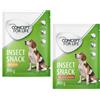 Concept for Life Set prova misto! 2 x 100 g Concept for Life Insect Snack per cani - Carota + Patate dolci