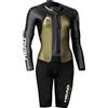 Head SR Myboost PRO Aero 4.2.1, 5 Lady Tuta Neoprene, Donna, Donna, 452629, Nero Oro, L