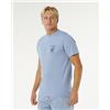 Rip Curl Desti Animals Tee Faded Denim, M