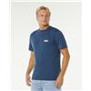 Rip Curl Easy Embroid Tee Navy Marle, S