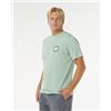 Rip Curl Pacific Rinse Circle Tee Aloe, S