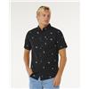 Rip Curl Skelly Breach S/S Shirt Black, M