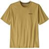 Patagonia M's Flying Fish Responsibili-Tee Limestone Yellow: Heritage Fitz, S