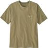 Patagonia M's Boardshort Logo Pocket Responsibili-Tee Gumtree Green, S