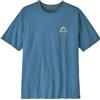 Patagonia M's Great Waves Responsibili-Tee Shore Blue, M