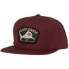 Salty Crew Lurking 6 Panel Burgundy