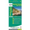 IGN Frankreich Bastia corte cap corse: 75030