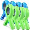 KEYBOO 8 Pezzi Mollette Per Bucato Mollette per Bucato Grandi, Mollette Panni Mollette per Telo Mare Pinze per Asciugamano Spiaggia, Clip per Lettini da Spiaggia Antivento Lavanderia Pioli per Lettini