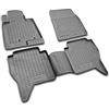 ELEMENT Set di Tappetini Auto in Gomma TPE 3D per MITSUBISHI Pajero IV (V80) | 2006 -> | Tappetini Auto Originali 100% Adatti, Tappetini Gomma Auto Universali Resistanti, Tappetini 3D per Auto