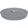 Elho Loft Urban Saucer Round 21 - Sottovaso per Esterno Accessori - Ø 20.4 x H 2.9 cm - Living Concrete