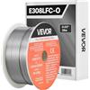 VEVOR Filo Solido per Saldatrice MIG, E308LFC-O 0,8 mm 0,9 kg, in Acciaio Inossidabile Senza Gas con Pochi Schizzi per Saldatura ad Arco in Tutte le Posizioni, Autoprotetto per Uso Esterno