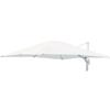 LBSIGN Telo Di Ricambio Per Ombrellone Park 3x4 Bianco Airvent