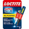 Loctite Super Plastix 8000 0670 - Adesivo per materie plastiche, flacone da 4 ml