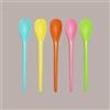 LUCGEL SRL Cucchiaini Multicolor Impilati in PLA per Yogurt e Granita 13,8 cm 300 pezzi