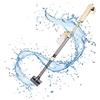 Ejoyous Aspiratore elettrico per acquario, pulitore per ghiaia per acquario, sifone, pulitore per pavimenti con alghe e sporco, pompa per cambio acqua
