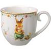 Villeroy & Boch - Annual Easter Edition tazza edizione annuale 2026 colorata con accenti dorati, tazza caffè o tè, tazza di Pasqua in porcellana, oggetto da collezione, porcellana Premium
