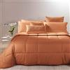 Caleffi 45224 Cotone Bicolor Trapunta per Singolo Letto, Cotto