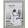 KASANOVA Portafoto Tiffany con argento Miro Silver, foto 13x18 cm verde