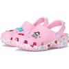Crocs Mickey Friends Minnie Classic Clog T, Zoccoli Unisex - Bambini e Ragazzi, Multicolore, 24/25 EU