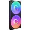 Nzxt Ventola 240x120x26mm Nzxt F240 Rgb Nero [RF-U24HF-B1]