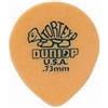 Jim Dunlop Dunlop Plettri Tortex, 0.73 mm, Lacrima, Pacco da 72 Pezzi