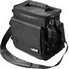 UDG Ultimate SlingBag MK2 Black (U9630) - Borsa per Trasporto Vinili, Controller, Interfaccia Audio, Cuffia e Cavi, Nero